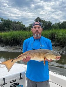 Hooked a Large Redfish in Charleston, SC